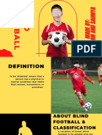  Blind Football Presentation