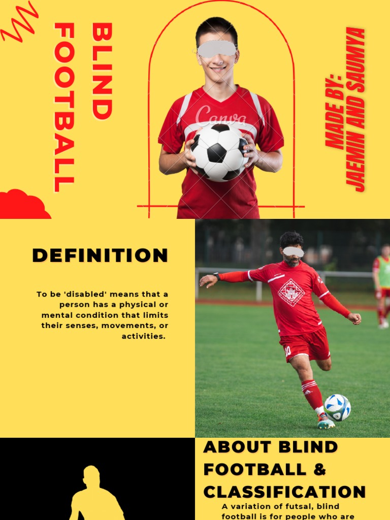 Blind Football Presentation PDF Sports Disability