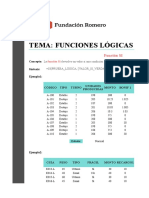 Funciones Lógicas