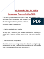 22 Supremely Powerful Tips For Highly Impressive Communication Skills