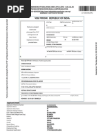 Specimen Declaration for Indian Passport | PDF