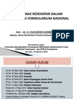 Materi Kadis Fornas Bau Bau 2018