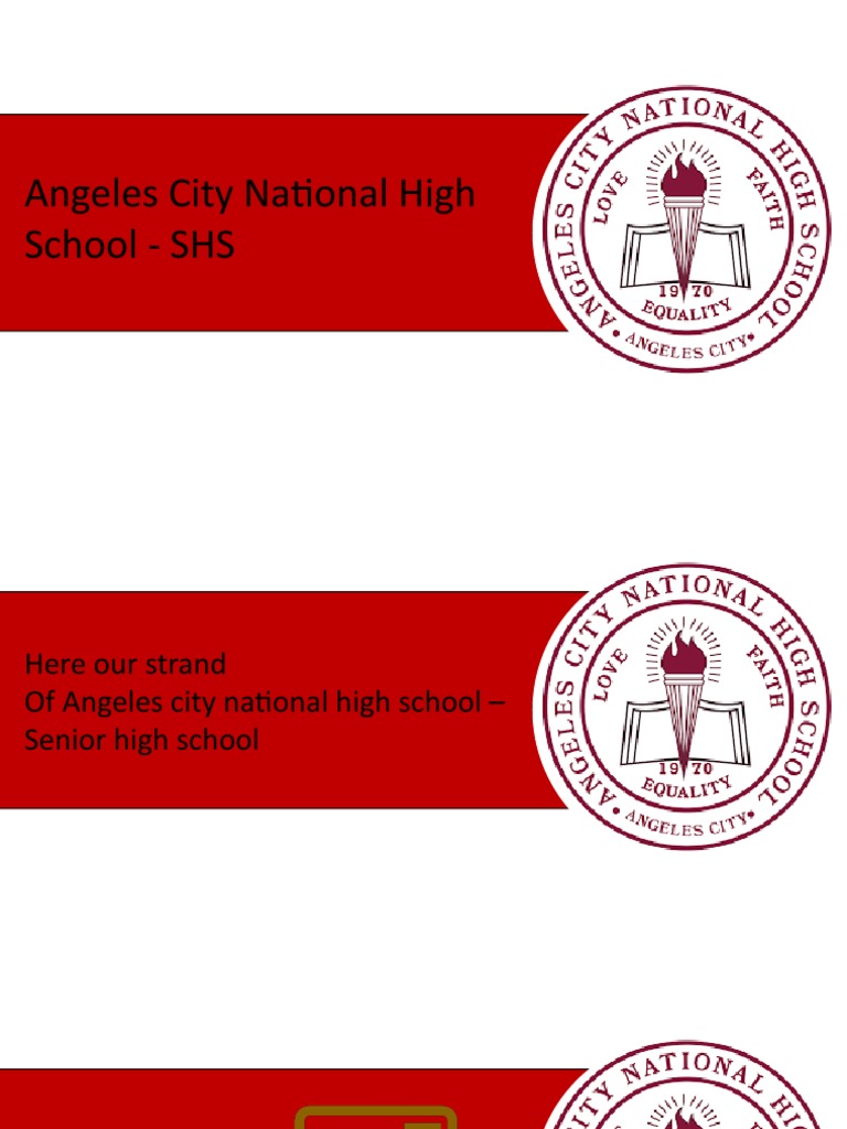 Senior High School Strands at ACNHS | PDF | Teaching Methods ...