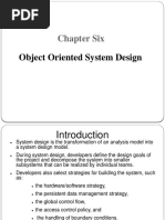 CH 6 - Object Oriented System Design