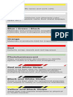 Floor Marking Color Code Guide OSHA Standards - BRADY