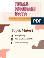 Tugas Komunikasi Data - Sulfan Ardiansyah