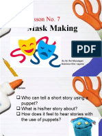Mapeh 3 Arts 3 PPT q3 - Lesson 7 Mask Making