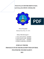 Pengaplikasian Motor Servo Pada Rangkaian Palang Pintu Otomatis - Kelompok 1 - Anggun Ratna Sari - TKK 3C