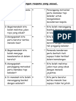 Latihan Padankan Respons