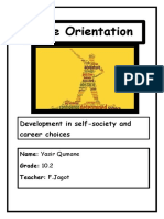 Development of Self in Society and Career Choices