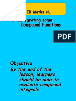 2 Integrating Some Compound Functions