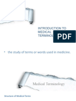 Med Terminology