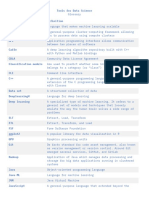 Glossary - Tools For DS