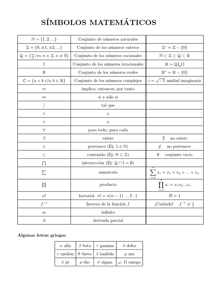 Símbolos | PDF