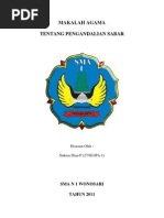 Download MAKALAH SABAR by Sukma Dp SN64682926 doc pdf
