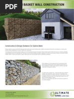 Gabion Retaining Wall Construction Details | PDF | Soil Science ...