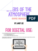 Layers of The Atmosphere: Graphic Organizer