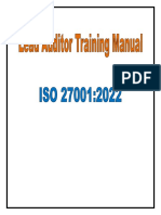 ISO 27001-2022 Training