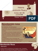 Revolución Rusa y Crisis Del 29 Rafael Tovar