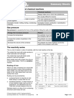 Science Y9 9F Summary Sheets