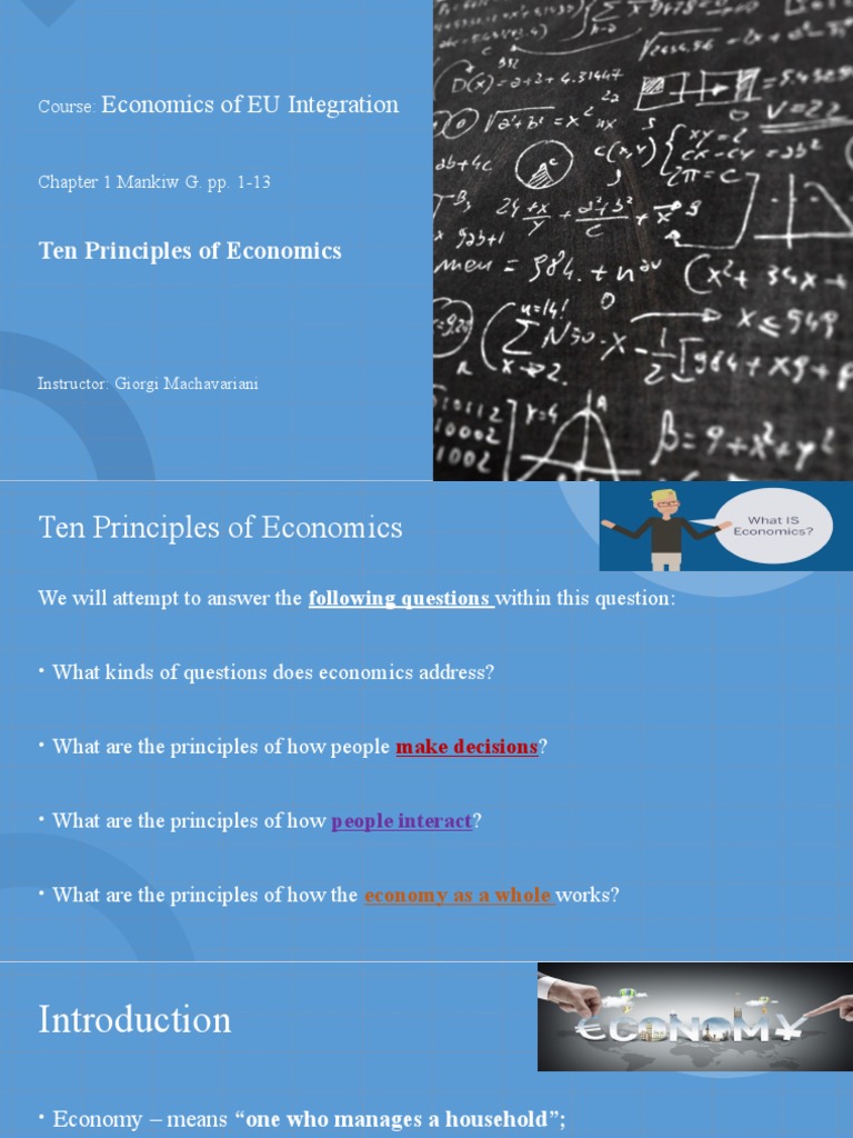 Chapter-1-Ten-Principles-of-Economics | PDF | Market (Economics