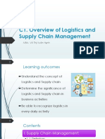 C1 - Overview of Logistics and Supply Chain - SV