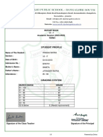 Vii - F: Student Profile