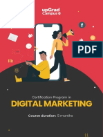 Upgrad Campus - Digital Marketing Brochure