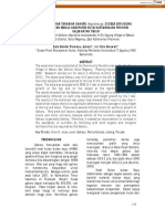 Pertumbuhan Tanaman Gaharu (Aquilaria SP.) Di Desa Giri Agung Kecamatan Sebulu Kabupaten Kutai Kartanegara Provinsi Kalimantan Timur