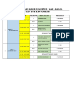 Jadwal Uas Ganjil 2023