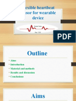 Flexible Heartbeat Sensor For Wearable Device 11