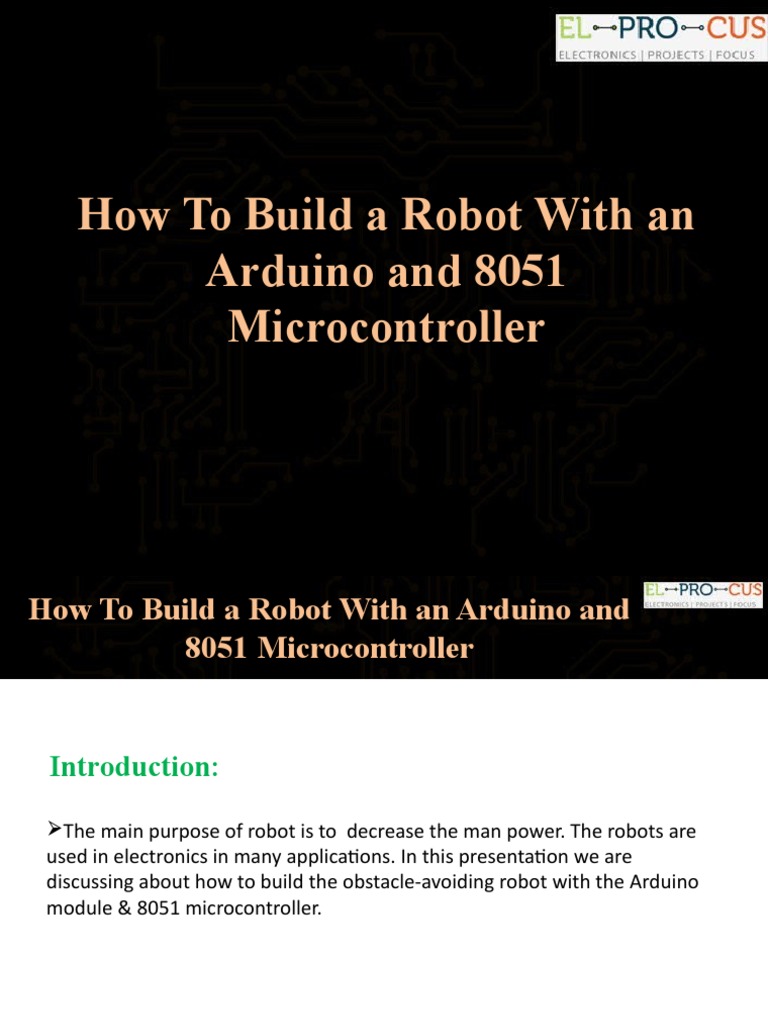 How To Build A Robot With.8749153.powerpoint | PDF | Electric Motor ...