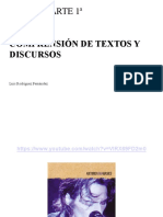 Presentación T7 (1), Comprensión de Textos y Discursos