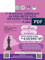 Prospectors of 1st Telangana Gurukulams All India Below 1600 FIDE Rating Chess Tournament