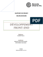 Rapport de Projet Pfe