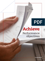 PER Performance Objectives Achieve