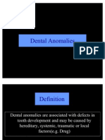 Dental Anomalies