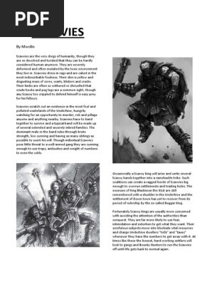 Scavvies - Necromunda Gang