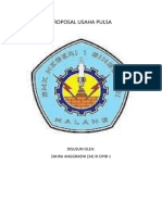 Proposal Usaha Pulsa