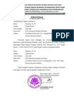 Surat Tugas Pelatihan Pak Nas