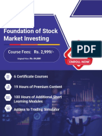 Brochure Foundation of Stock Market Investing