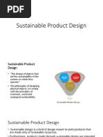 Sustainable Product Design and Innovation