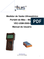 Medidor de Vazão Ulstrasônicoc - Lab Ete