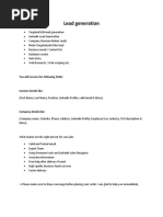 Cold Calling Tracking Sheet | PDF