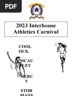 Athletics Carnival Program 2023