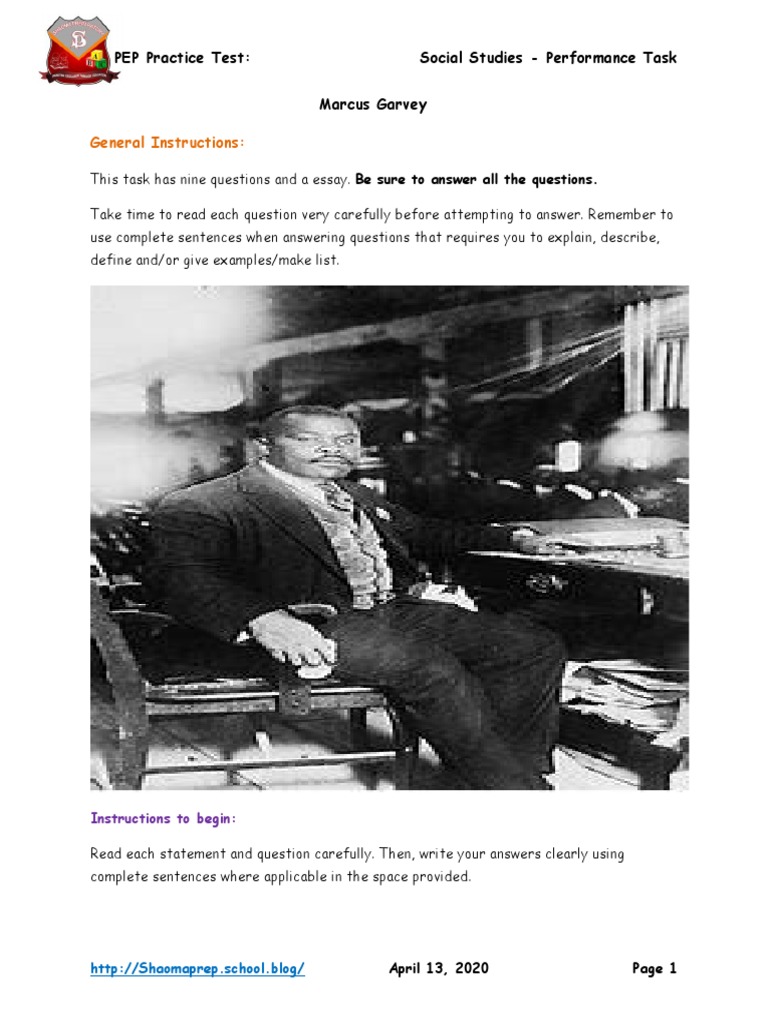 Marcus Garvey | Download Free PDF | Cognitive Science | Cognition