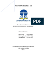 RANGKUMAN MODUL 2 Dan 3 Pendidikan Anak Di SD Kelompok 1