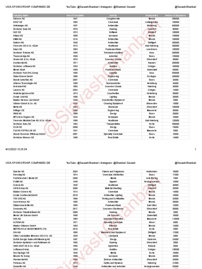 VISA SPONSORSHIP COMPANIES DE SiavashGhanbari Watermark 1 PDF Frankfurt Hamburg
