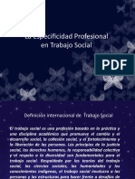 La Especificidad Del Trabajo Social SEGUNDA VERSION (Autoguardado) 2