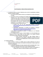 Procédure - Diplôme D'études Spécialisées - 260122 - FR